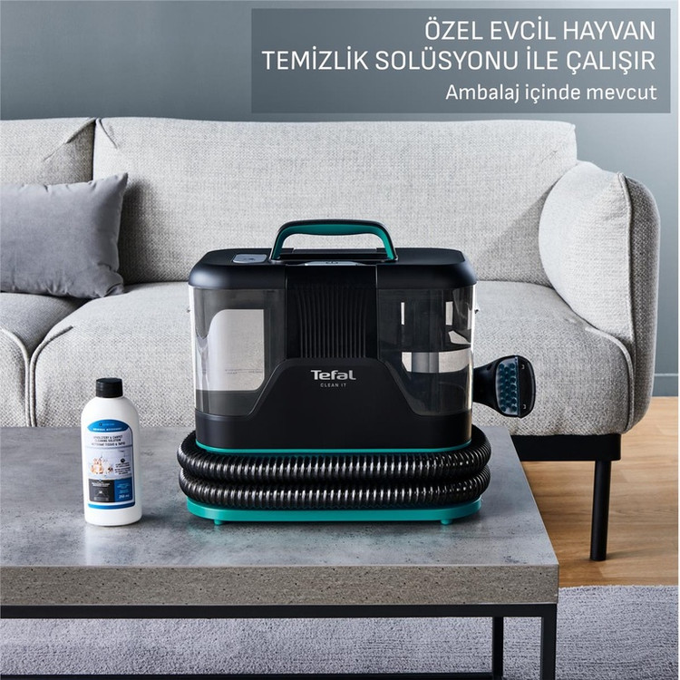 دستگاه شسشتوی فرش و مبل برند Tefal فرانسه مدل Clean It