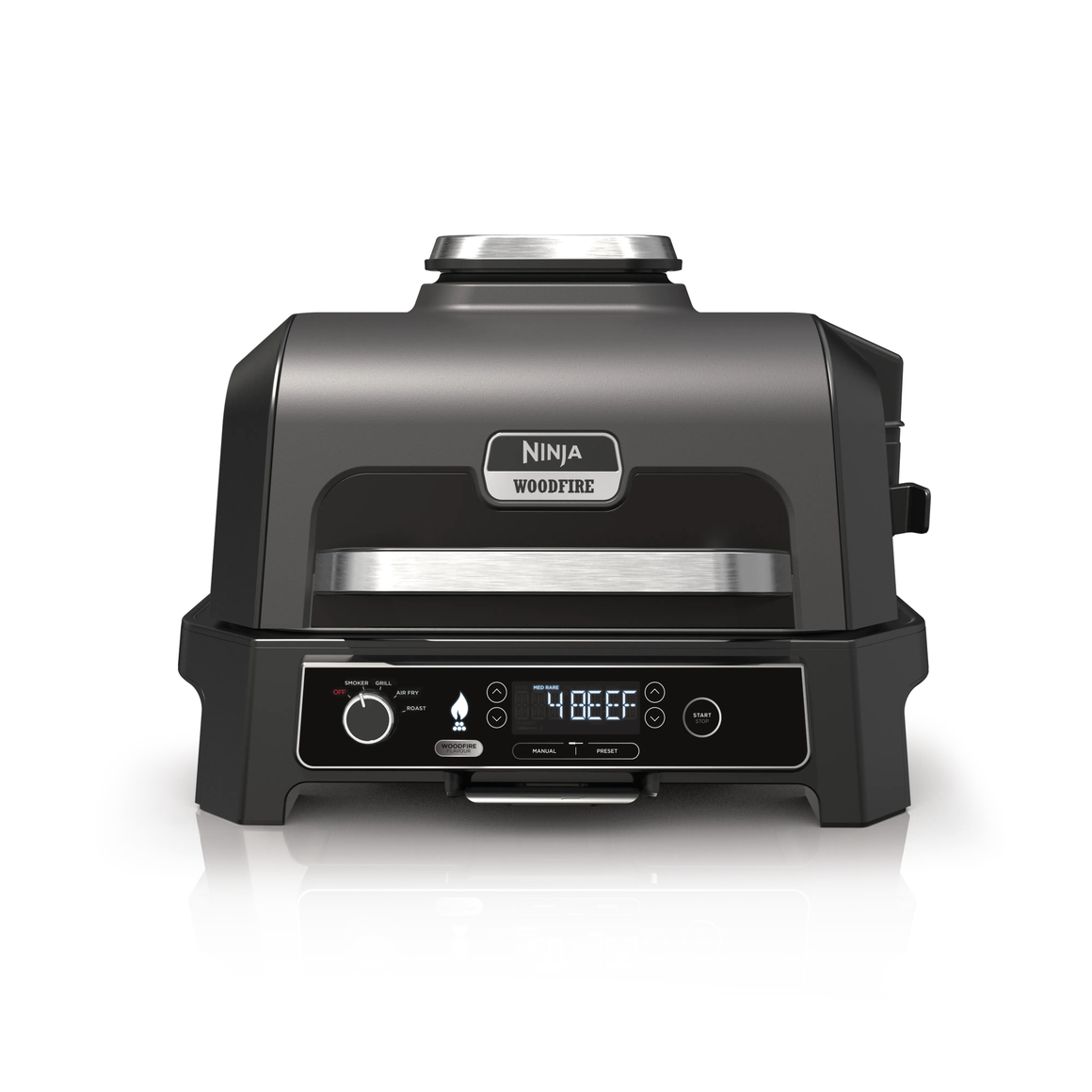 باربیکیو، گریل و اسموکر برقی برند Ninja آمریکا مدل Woodfire Pro XL