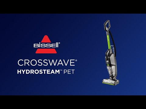 جارو شارژی خشک و خیس برند Bissell آمریکا مدل CrossWave HydroSteam 3527N
