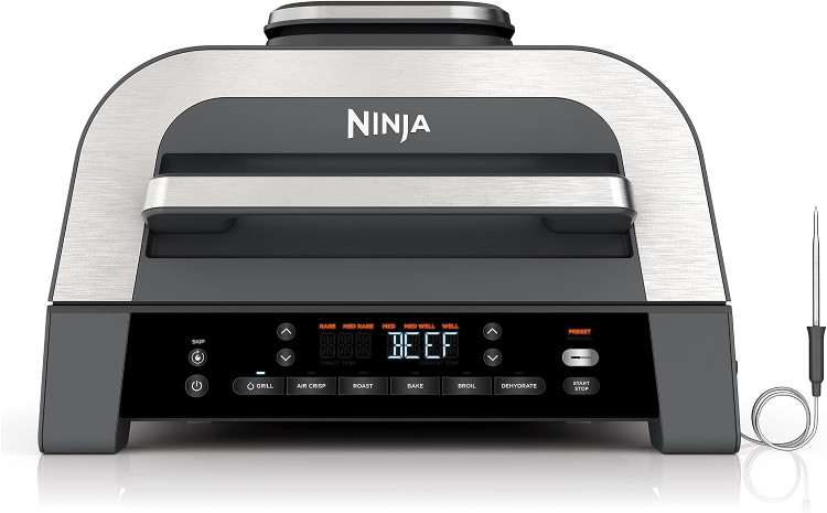 گریل و سرخکن بدون روغن ۶ کاره برند Ninja آمریکا مدل Foodie MAX DG551EU