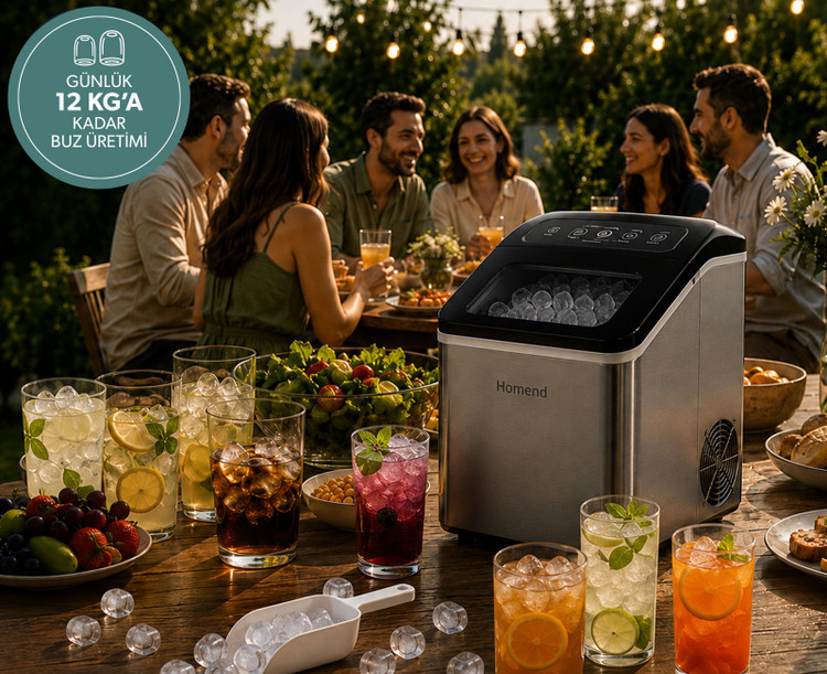 یخساز سریع برند Homend ترکیه مدل IceBar X8