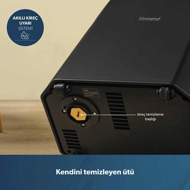 اتوبخار مخزن دار Homend ترکیه مدل SteamLab 1181H با میز اتوی داخلی