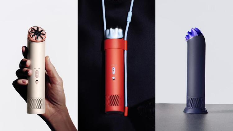پنکه و سیستم خنک کننده شخصی Dyson انگلیس مدل HushJet Mini
