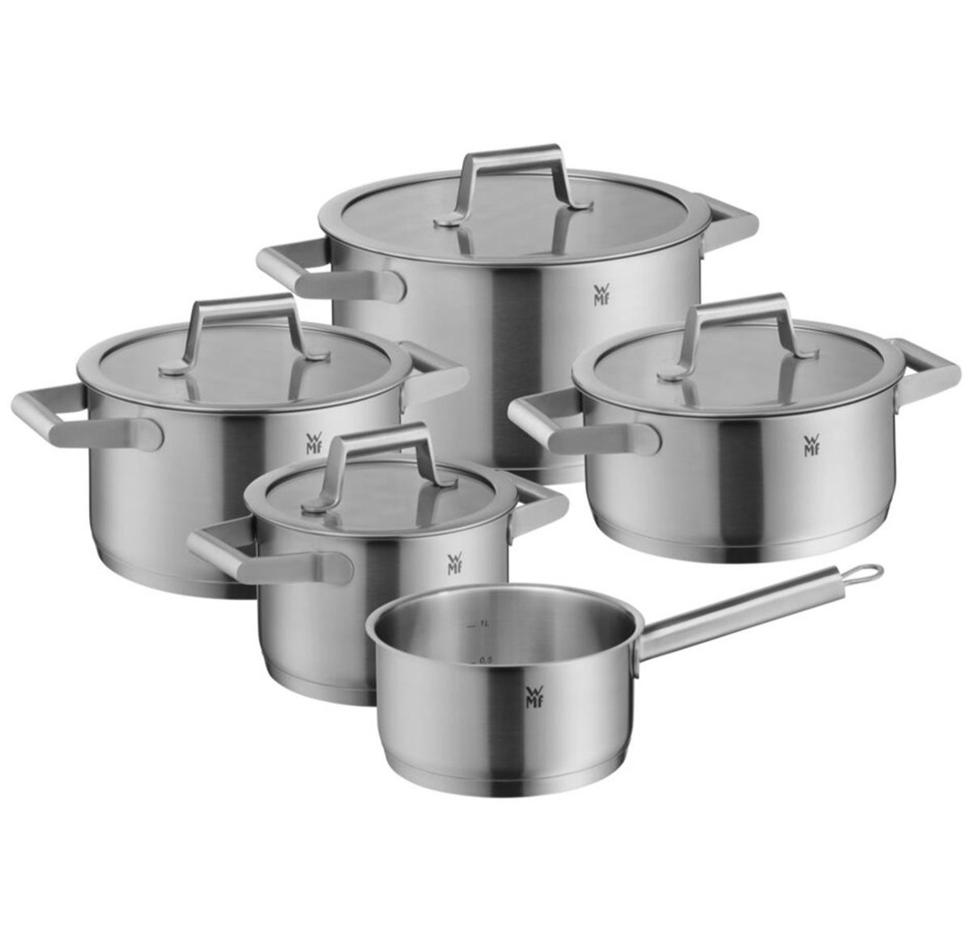 سرویس قابلمه استیل ۹ پارچه برند WMF آلمان مدل Comfort Line