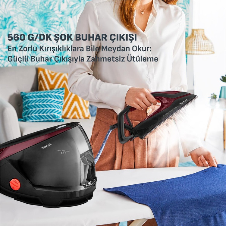 اتوبخار مخزن دار برند Tefal فرانسه مدل Pro Express Protect GV9230