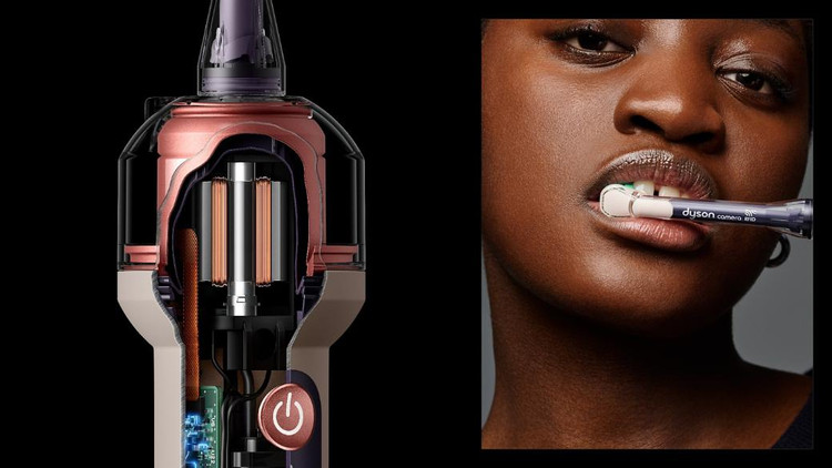 مسواک برقی و پاککننده دقیق بین دندانی Dyson انگلیس مدل CameraJet