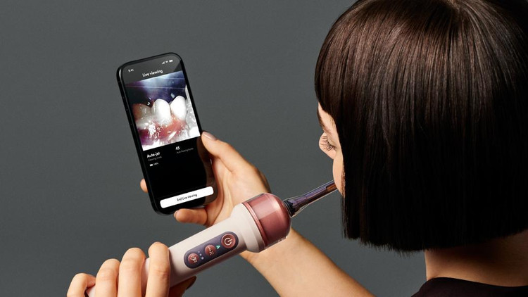 مسواک برقی و پاککننده دقیق بین دندانی Dyson انگلیس مدل CameraJet