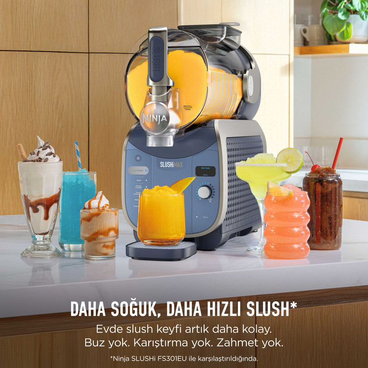 دستگاه تهیه نوشیدنی های یخ زده برند Ninja آمریکا مدل SLUSHi MAX