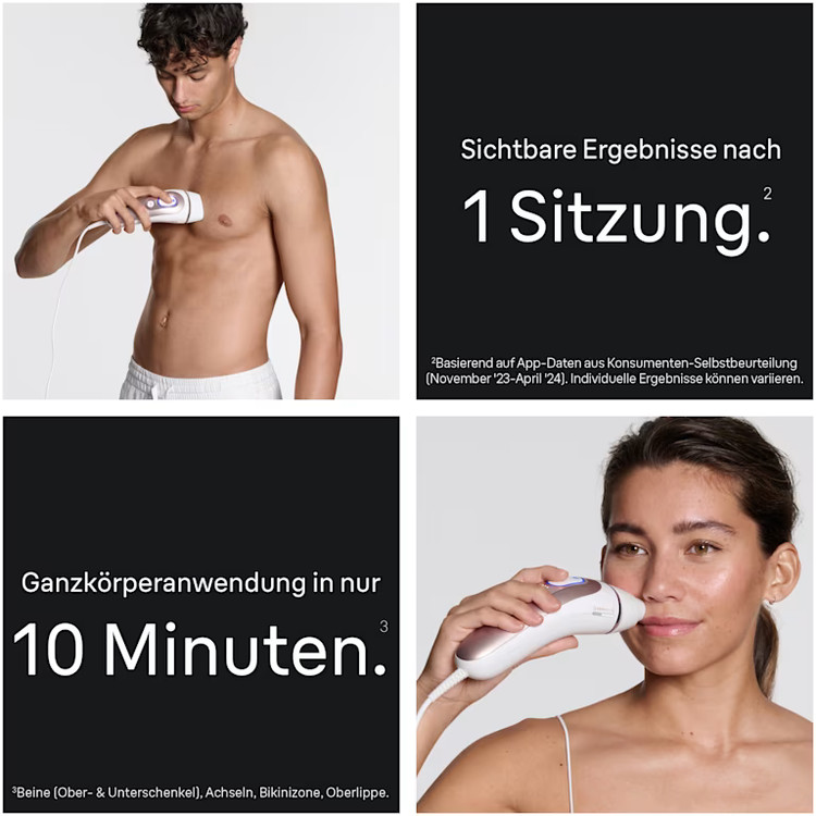 دستگاه لیزر موهای زائد برند Braun آلمان سری IPL Skin i·expert مدل PL7321