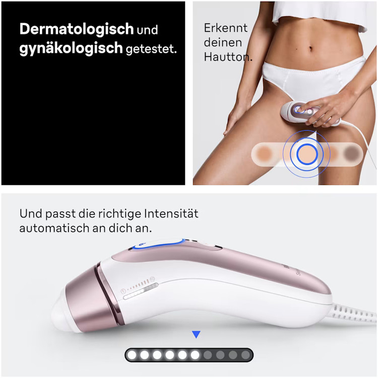 دستگاه لیزر موهای زائد برند Braun آلمان سری IPL Skin i·expert مدل PL7321