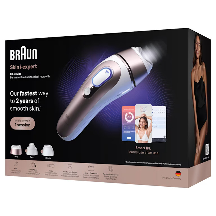 دستگاه لیزر موهای زائد برند Braun آلمان سری IPL Skin i·expert مدل PL7321