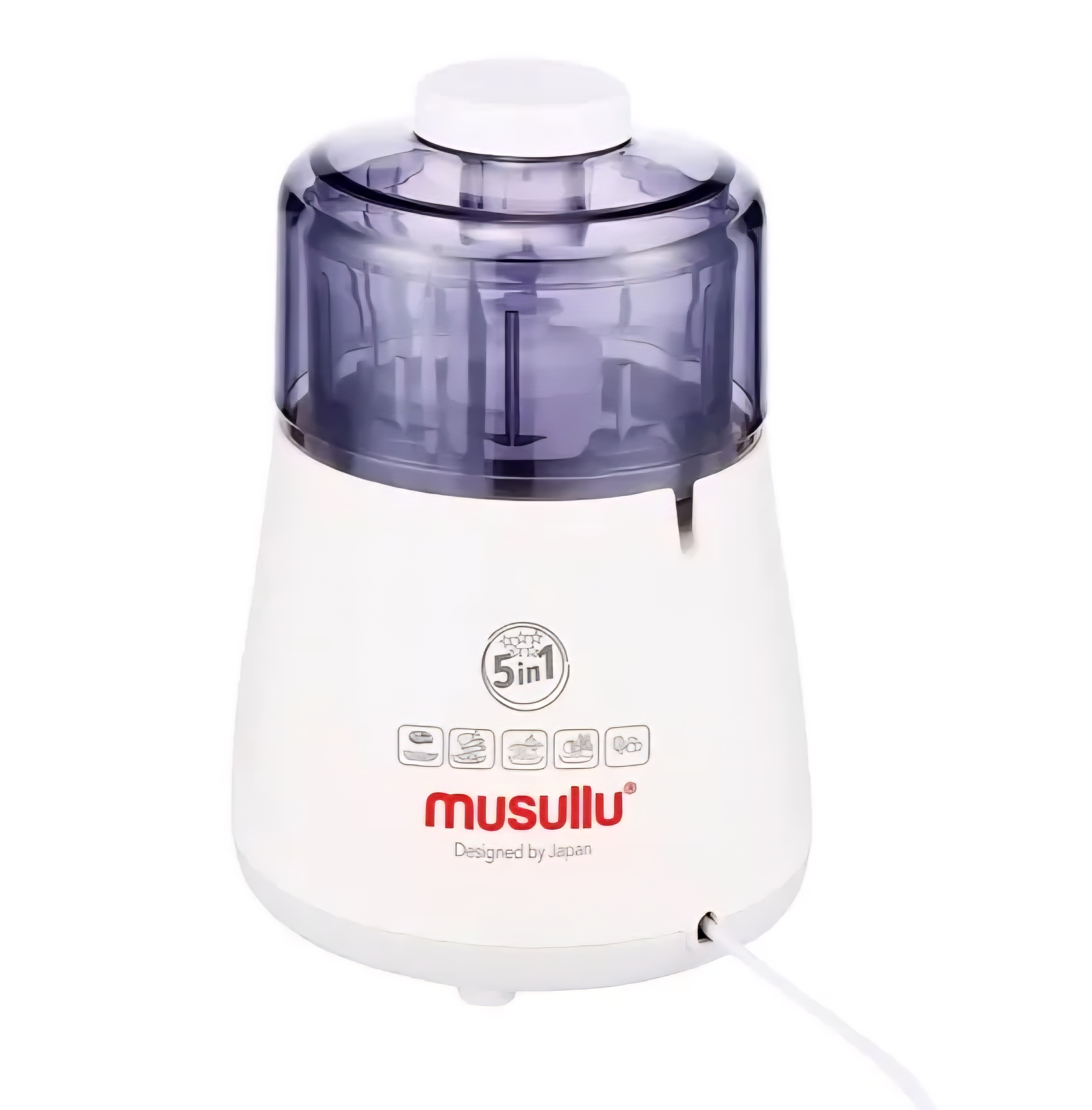 خردکن و چرخ گوشت ۱ ۲ ۳ برند Musullu ترکیه مدل MT-CK1300M