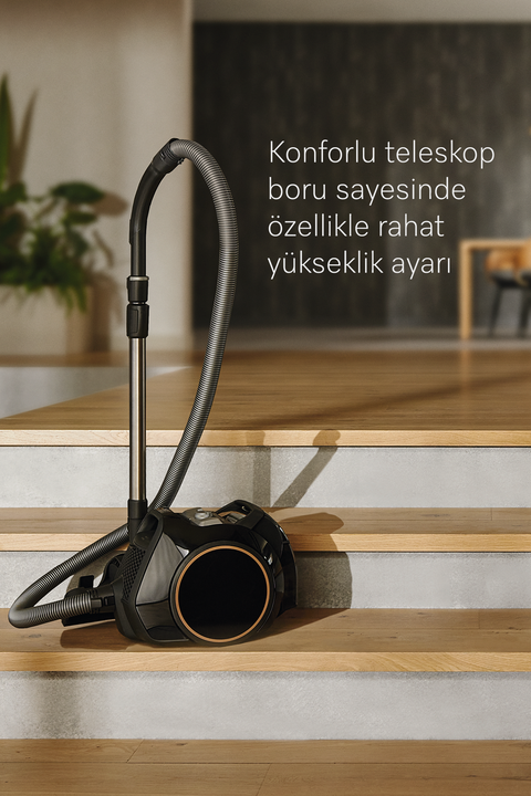جارو برقی مخزن دار برند Miele آلمان مدل Boost CX1 Cat&Dog PowerLine مشکی