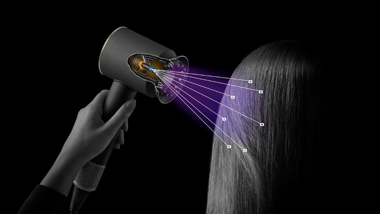 سشوار حرفهای برند Dyson انگلیس مدل Supersonic Nural