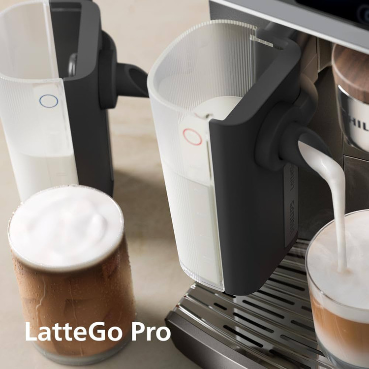 اسپرسوساز تمام اتوماتیک فیلیپس سری 8000 Latte Go Pro مدل EP8757/12 (جدید )