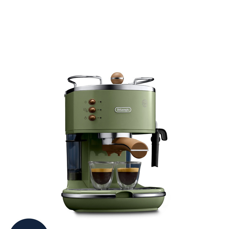 اسپرسوساز نیمه اتوماتیک دلونگی مدل Icona Vintage ECOV 311.GR