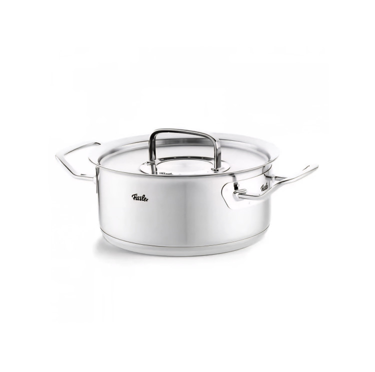 سرویس قابلمه ۸ پارچه برند Fissler آلمان مدل Original Profi درب استیل