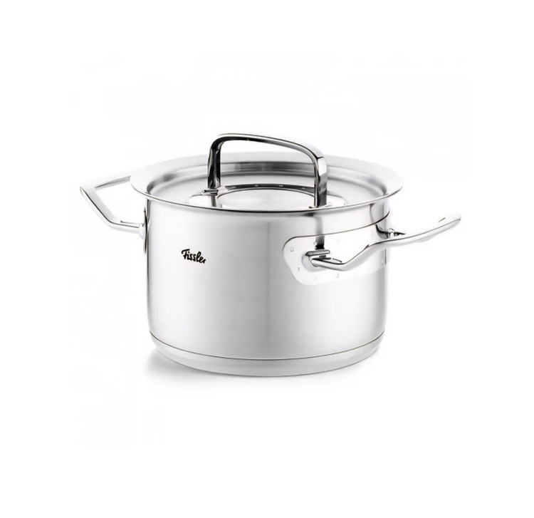 سرویس قابلمه ۸ پارچه برند Fissler آلمان مدل Original Profi درب استیل