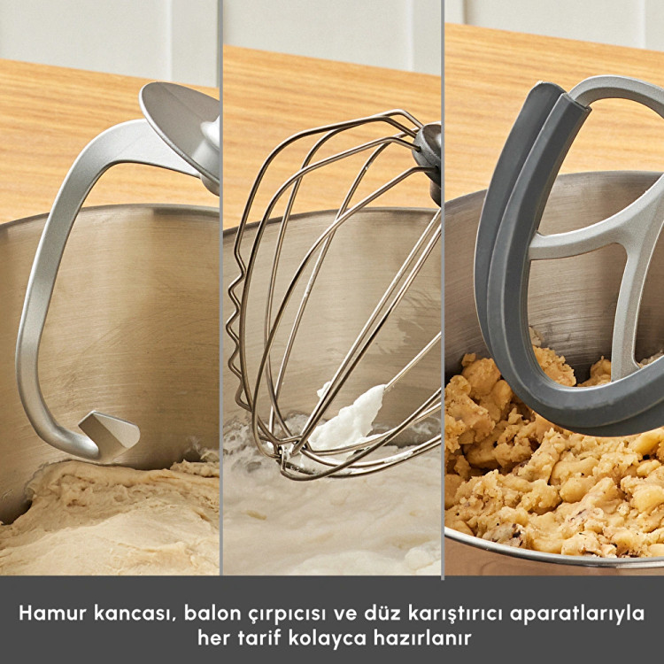همزن برقی کاسه دار Karaca ترکیه مدل Maestro Artisan با ظرفیت ۶ لیتر