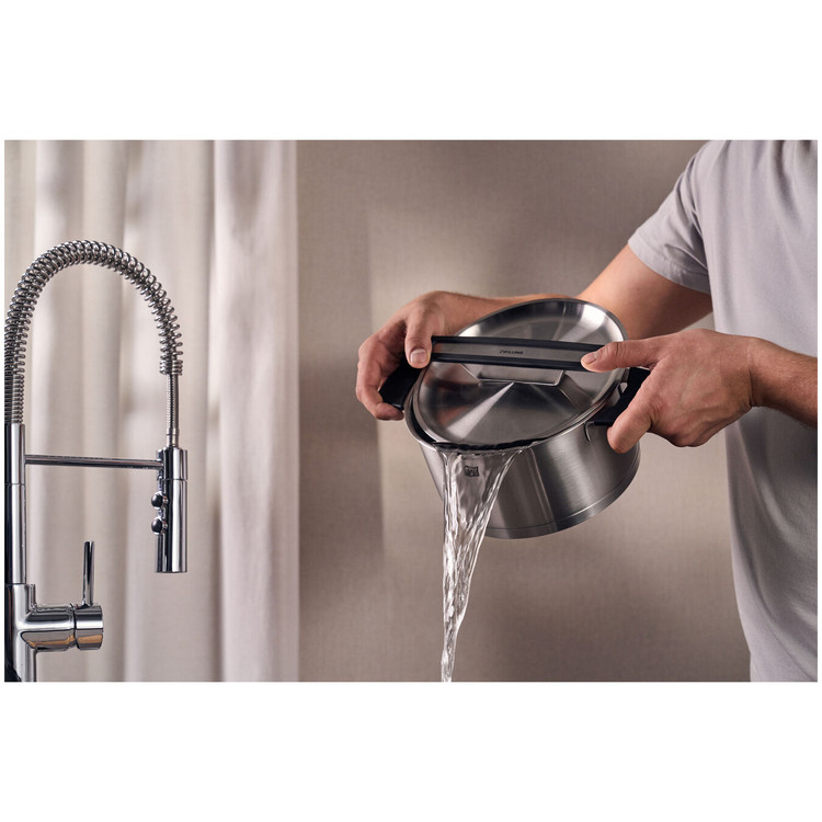 سرویس قابلمه استیل ضدزنگ ۵ تکه برند Zwilling آلمان مدل More