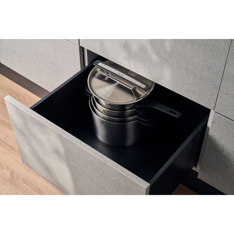 سرویس قابلمه استیل ضدزنگ ۵ تکه برند Zwilling آلمان مدل More