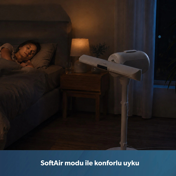 پنکه برند Homend ترکیه مدل AeroCool 9013H با موتور توربو، چرخش ۳۶۰ درجه، چندجهته، کمصدا و مجهز به تایمر