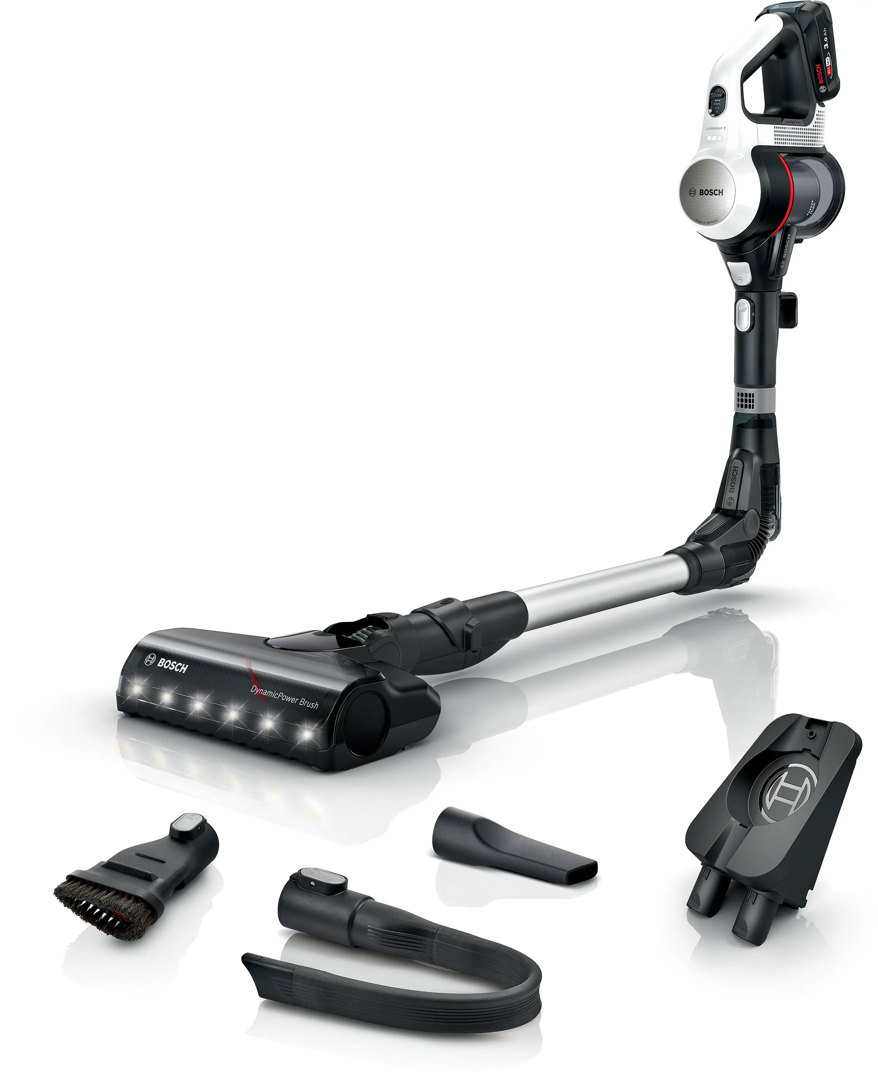 جارو شارژی ایستاده برند Bosch آلمان سری 7 Unlimited مدل BBS711TR