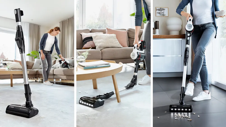 جارو شارژی ایستاده برند Bosch آلمان سری 7 Unlimited مدل BBS711TR