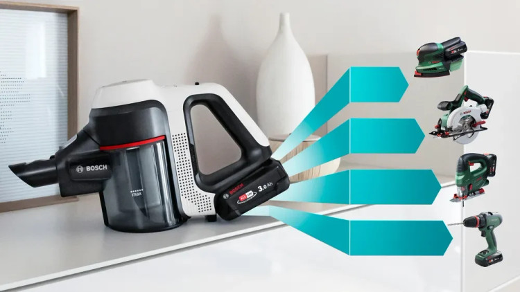 جارو شارژی ایستاده برند Bosch آلمان سری 7 Unlimited مدل BBS711TR