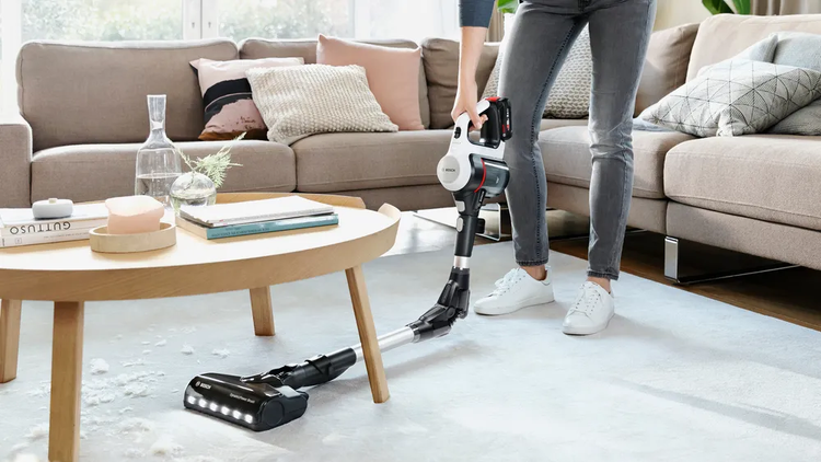 جارو شارژی ایستاده برند Bosch آلمان سری 7 Unlimited مدل BBS711TR