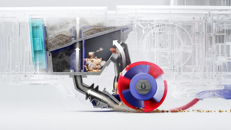 جارو رباتیک هوشمند Dyson انگلیس مدل R1 Nurovi™ Dry با قابلیت تمیزکاری خشک