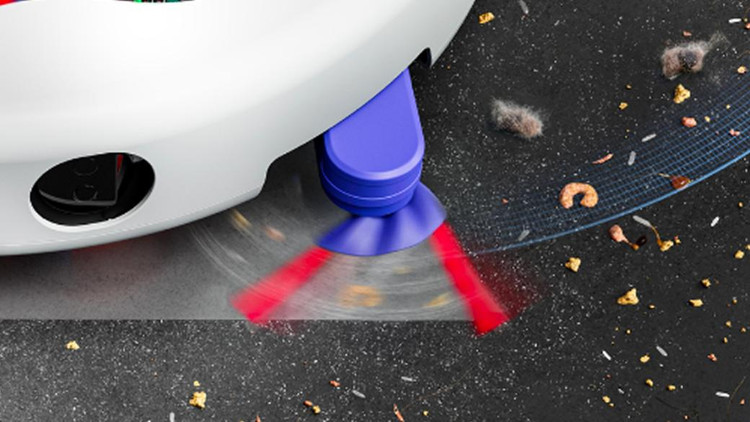 جارو رباتیک هوشمند Dyson انگلیس مدل R2 Nurovi™ Wash+Dry با قابلیت تمیزکاری خشک و خیس