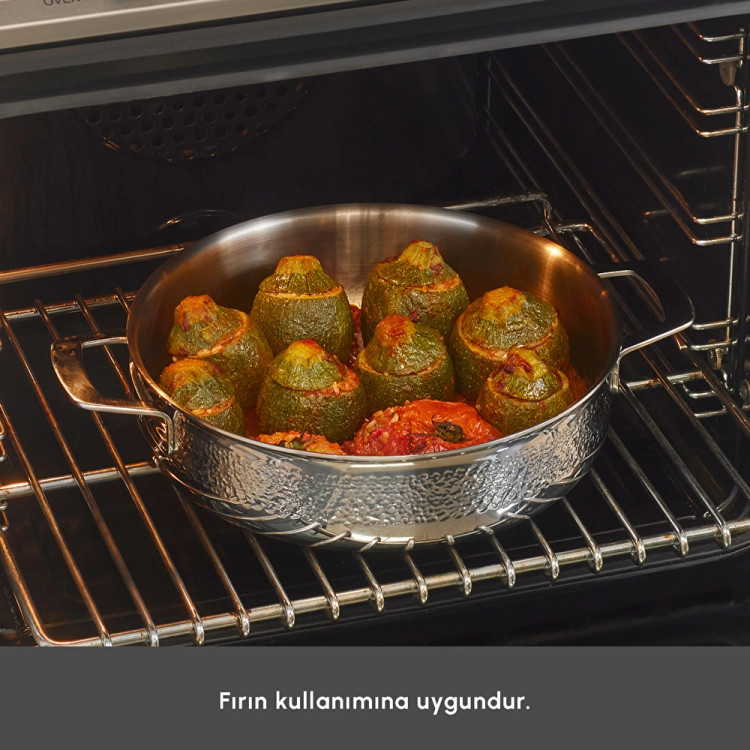 سرویس قابلمه استیل ۸ پارچه Karaca ترکیه مدل Power Steel 316+ 3Ply Voyager با کف القایی