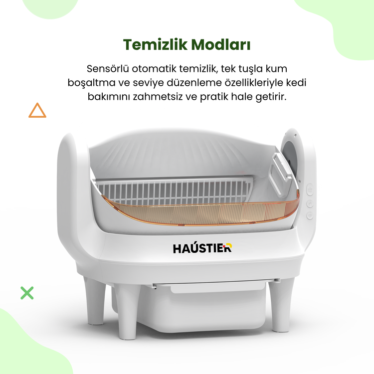 توالت هوشمند اتوماتیک گربه برند Haustier مدل SW01