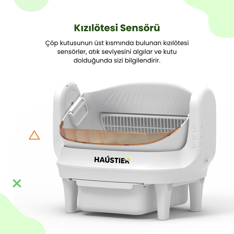 توالت هوشمند اتوماتیک گربه برند Haustier مدل SW01