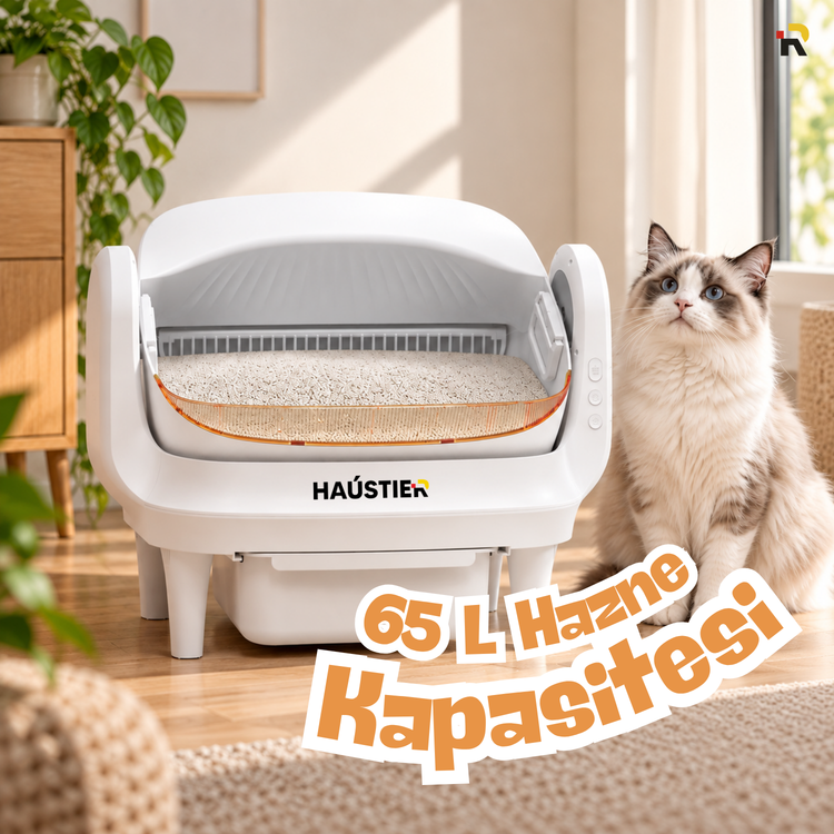 توالت هوشمند اتوماتیک گربه برند Haustier مدل SW01