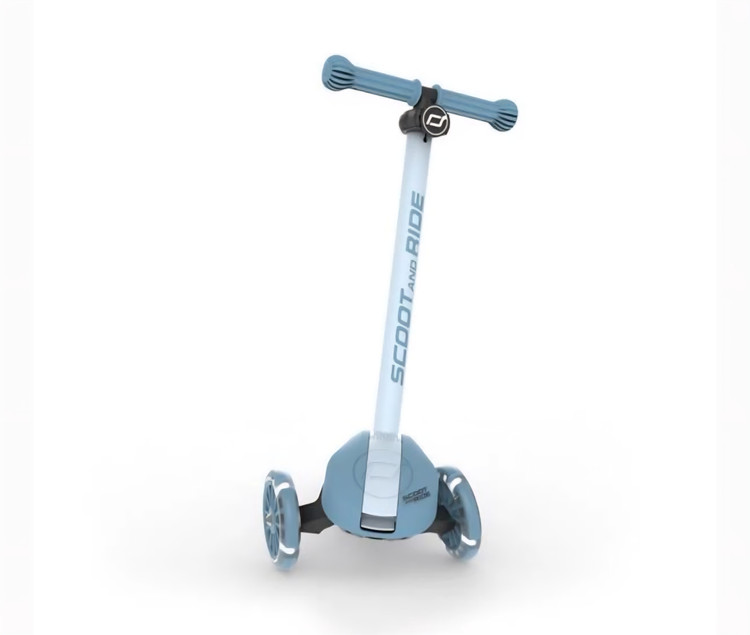 اسکوتر کودک برند Scoot & Ride اتریش مدل Highwaykick 3 S با چرخ های LED