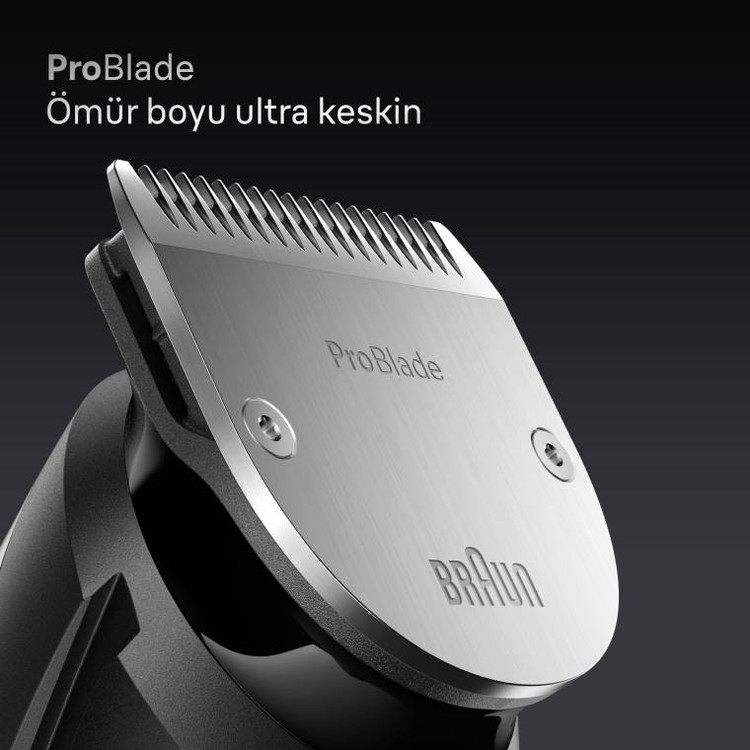 ماشیت اصلاح برند Braun مدل BT7540 با تیغه Pro Blade