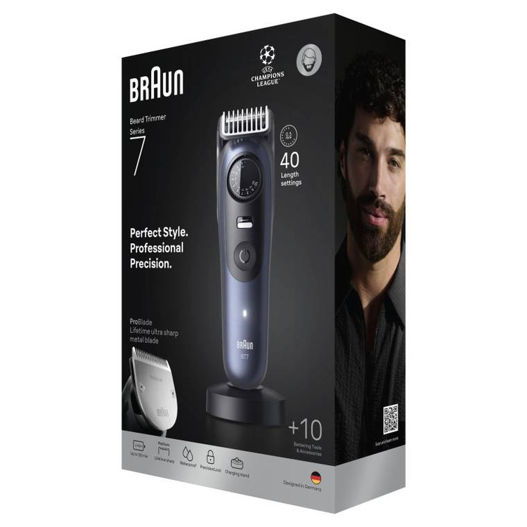 ماشیت اصلاح برند Braun مدل BT7540 با تیغه Pro Blade