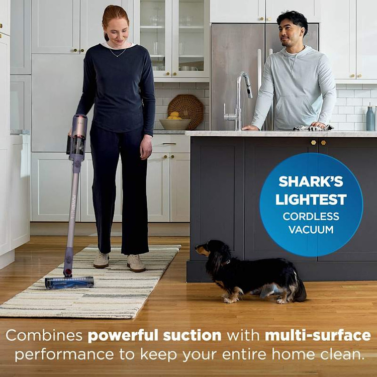 جارو شارژی عصایی برند Shark آمریکا مدل PowerLite Clean & Empty BU3621EUT