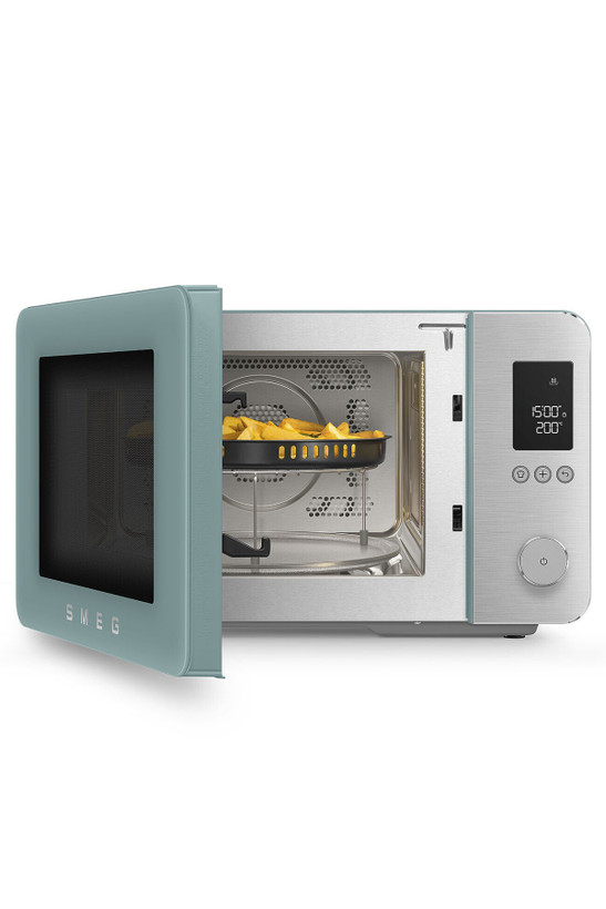 مایکروویو و فر برند Smeg ایتالیا مدل MOC02EGMEU ( جدید )