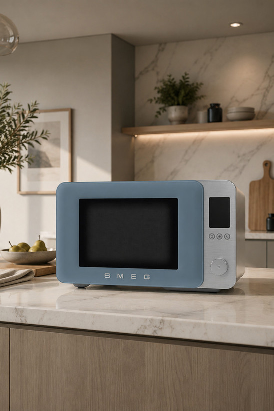 مایکروویو و فر برند Smeg ایتالیا مدل MOC02EGMEU ( جدید )