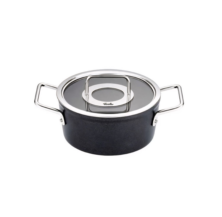 سرویس قابلمه استیل ۸ پارچه برند Fissler آلمان مدل Adamant شیرجوش دار
