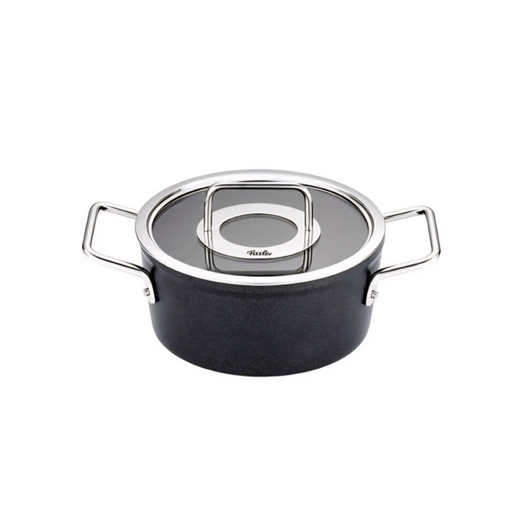 سرویس قابلمه استیل ۶ پارچه برند Fissler آلمان مدل Adamant
