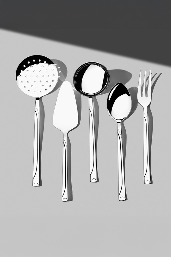 ست قاشق و چنگال استیل ۱۲ نفره ۸۹ پارچه برند Nehir ترکیه مدل Fiesta با پرداخت ساده