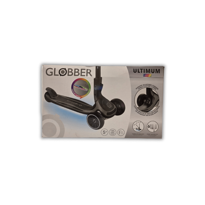 اسکوتر کودک چراغ دار برند Globber فرانسه مدل Ultimum