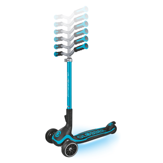 اسکوتر کودک چراغ دار برند Globber فرانسه مدل Ultimum